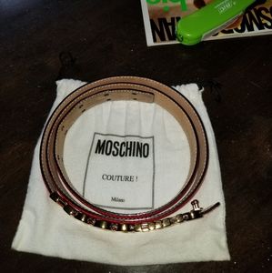 Moschino size 56 mens belt